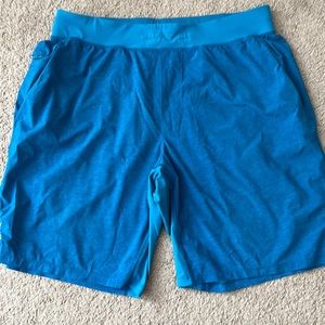 Blue lululemon shorts